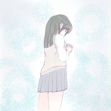祈る女子高生