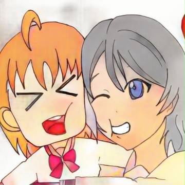 SDチカっちを愛でる曜ちゃん