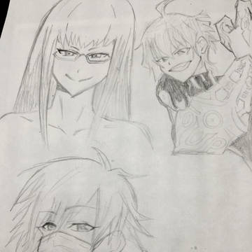 双星の陰陽師 らくがき