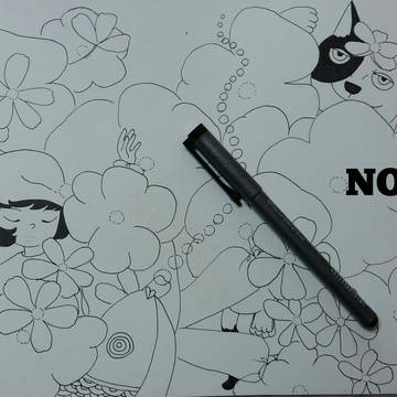 下絵まだ題名は無い