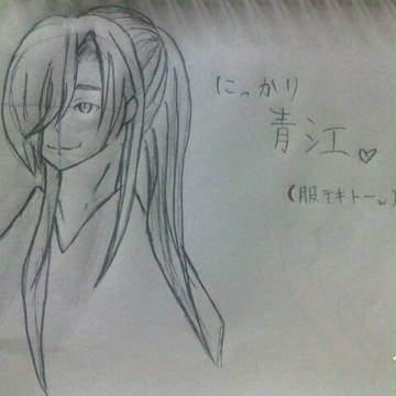 にっかり青江を描いてみた