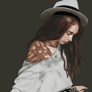 【Photoshop】Model's Portrait