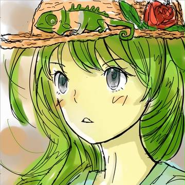 变色龙&少女
