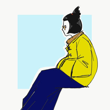 A girl ③