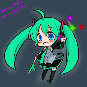 初音ミク大好き、猫耳ミクも大好き、Qミクも大好き!