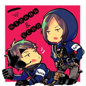 火花ちゃんとエコー君