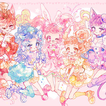レッツ・ラ・まぜまぜ❤️💙💖💛💜