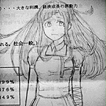 ロンパうろ覚え落描きです。スミマセン