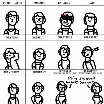 Miss Helpful Expression meme