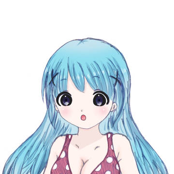 水着の女の子