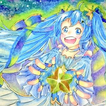 雪ミクさん2017