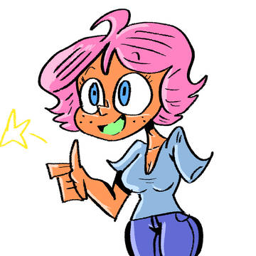 Angel thumbs up