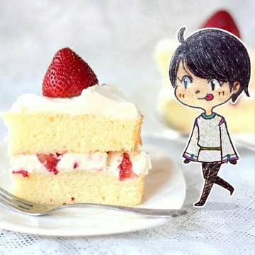 Yuzuru loves shortcake