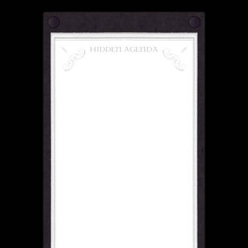 誕魔女タロット　【HIDDEN AGENDA】