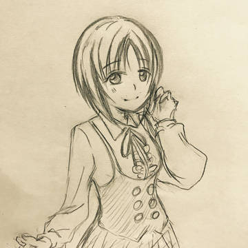 ガルパンらくがき。