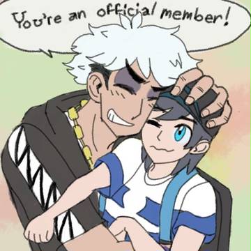 Welcome to the team, kid.