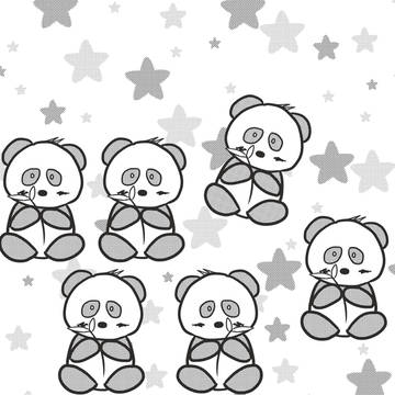パンダ並べました？