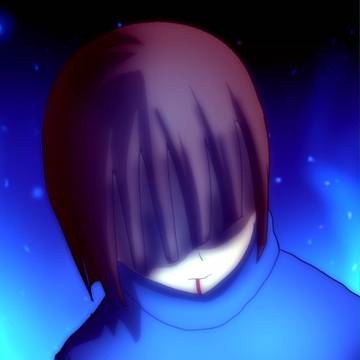 Frisk animated head (kinda)