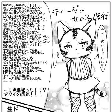ティーダの女の子修行