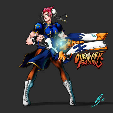 Phoenix Zarya skin concept