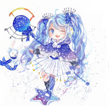 冬の夜ミク