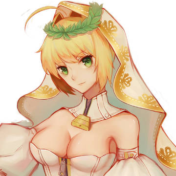嫁セイバー  花嫁尼禄