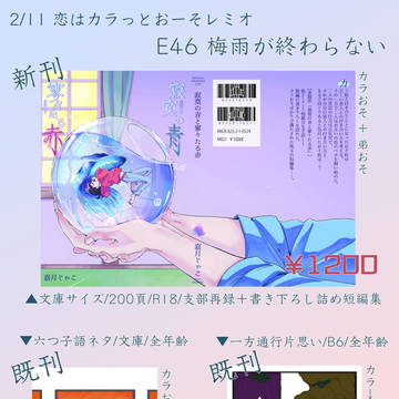 【2/11新刊】寂寞の青と寥々たる赤【恋レミ】