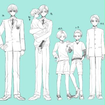 【陸!海!空】自作二次小説絵にしてみた