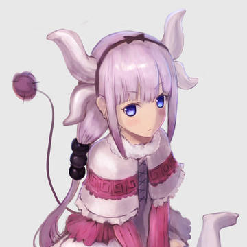 メイドラゴンのカンナ