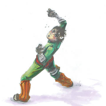 Drunk Rock Lee