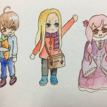 水彩作品