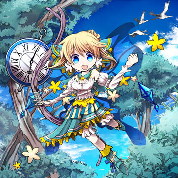 妖精羽の少女