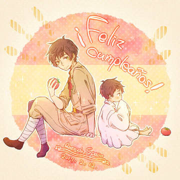 親分誕生日おめでとうのきもち