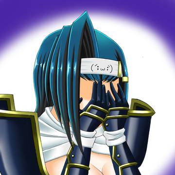 頭を抱えるケンシン様