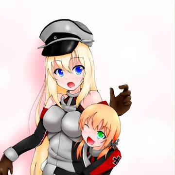 ビスマルクとプリンツオイゲン