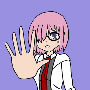 お絵かきマシュ