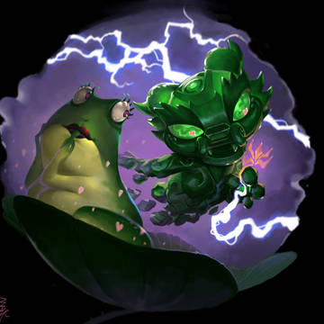 hearthstone fan art of Valentine