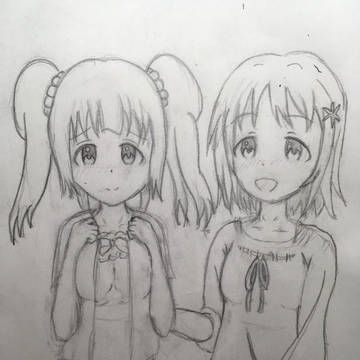 自作 智絵里&かな子