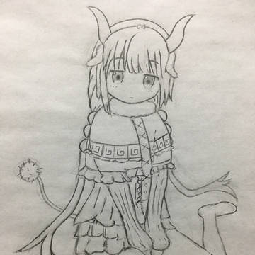 以前描いたのです