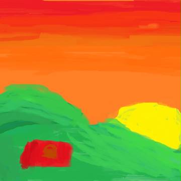 Sunset picnic