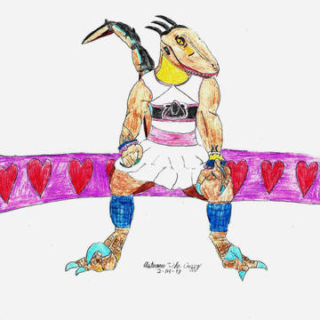 Riptor Valentine's Cover