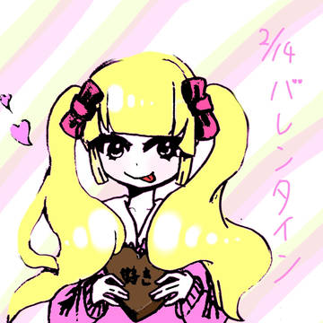 ちょいと遅れてのバレンタインo(❤︎ω❤︎)⚪︎