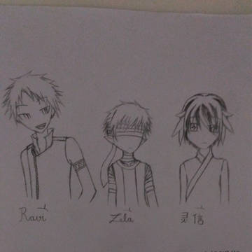 My Stickman OCs in Human Version