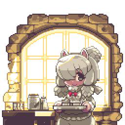 【ドット絵】けものフレンズ・アルパカさん