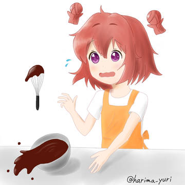バレンタインデー前日のあかりちゃん