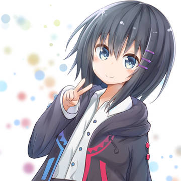 黒髪の子