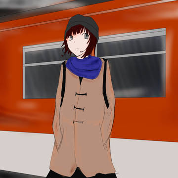 到着