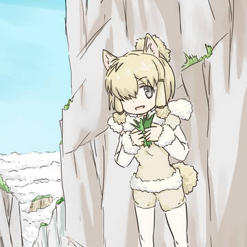 アルパカさんをアルパカ(フリーペイントソフト)で描いてみた