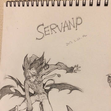 サーヴァンプ クロ 模写