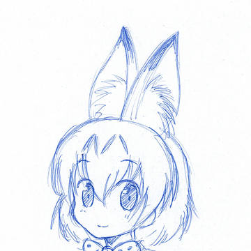 流行りものには乗っておくフレンズだよ！ツイッタ落描き